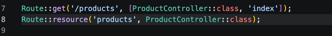 Controller Route