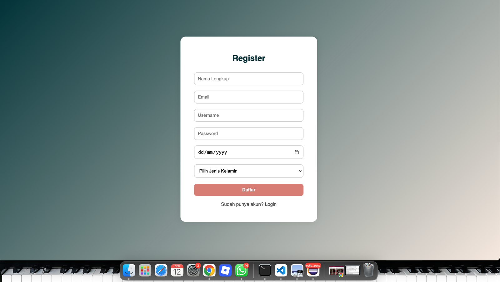 register page ss 