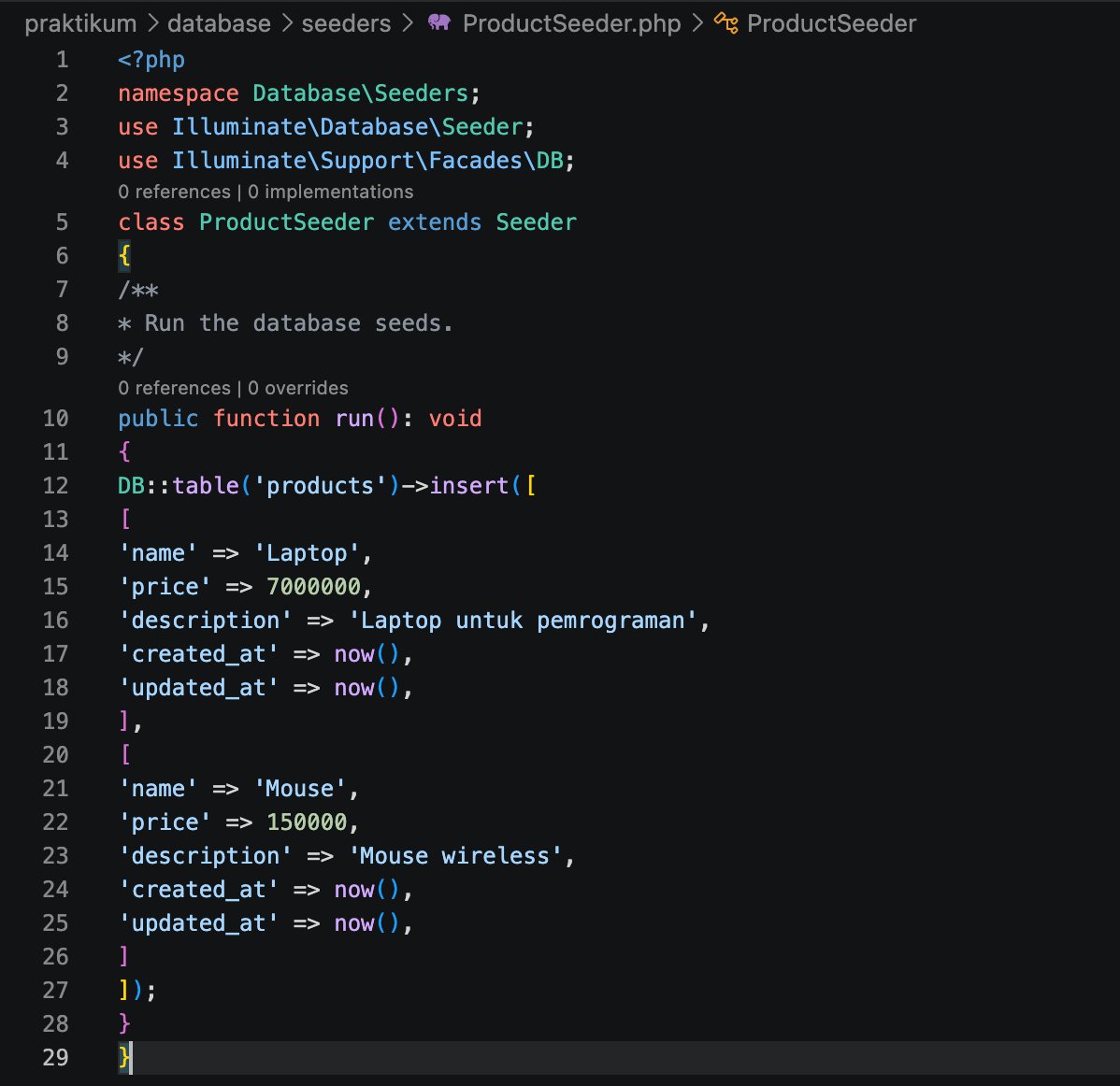 Laravel Setup